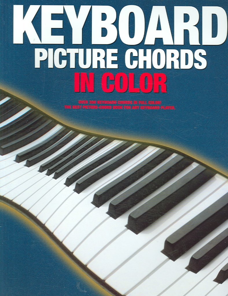 Keyboard Picture Chords In Color,Used
