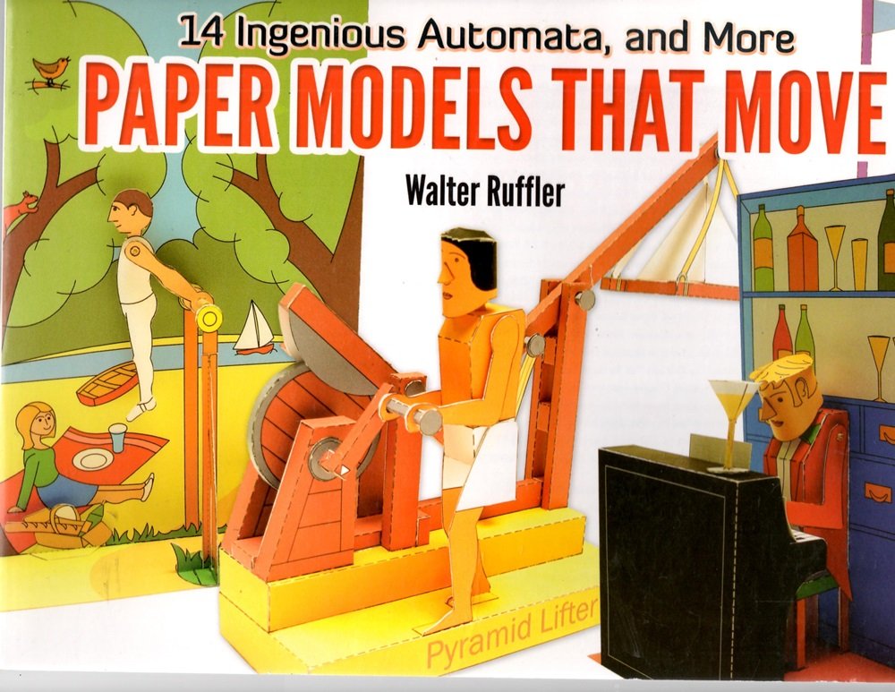 Paper Models That Move: 14 Ingenious Automata, and More (Dover Origami Papercraft),Used