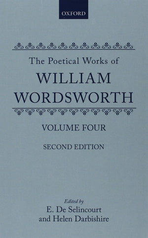 Wordsworth: Poetical Works: Poetical Works. With Introductions and Notes,Used