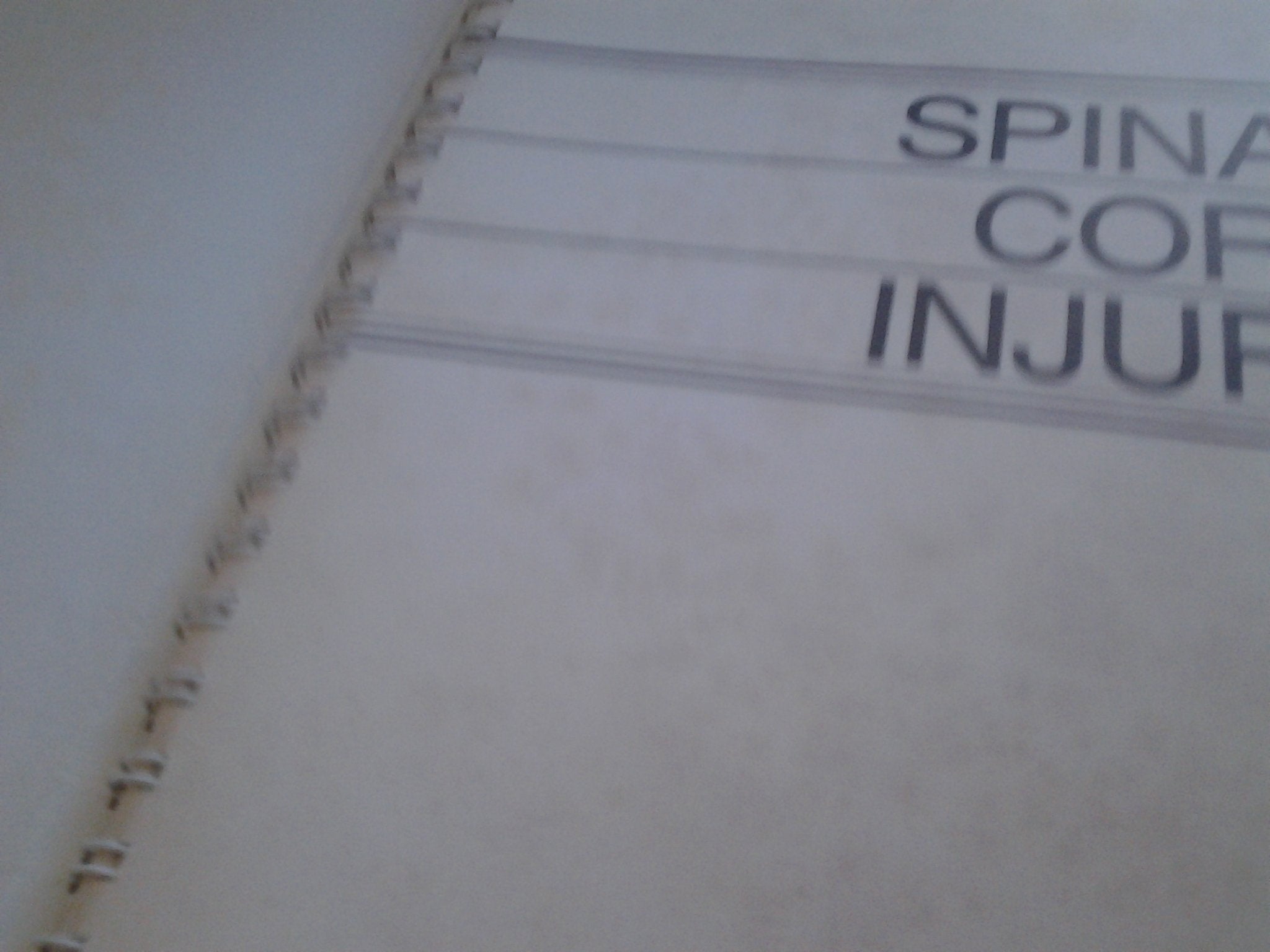 Spinal Cord Injury: A Guide to Functional Outcomes in Occupational Therapy (The Rehabilitation Institute of Chicago Publication ,Used