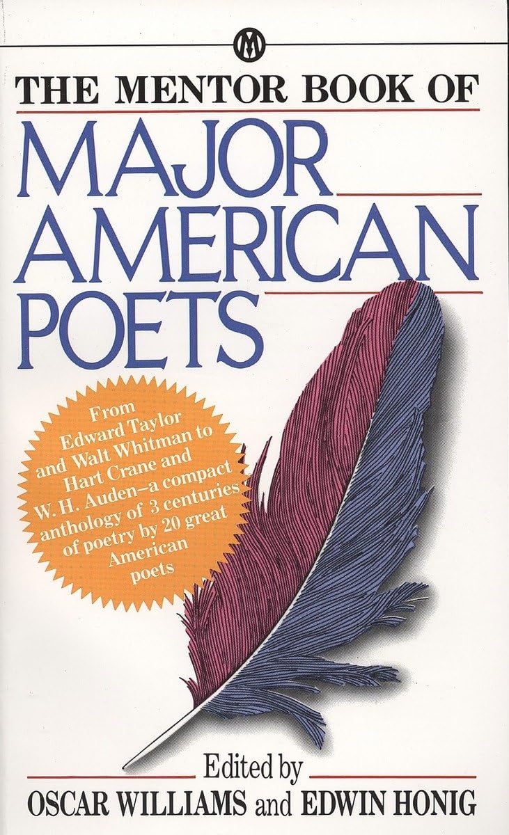 The Mentor Book of Major American Poets,Used