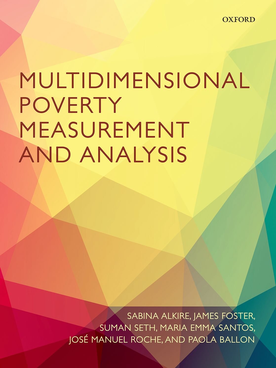Multidimensional Poverty Measurement and Analysis,Used