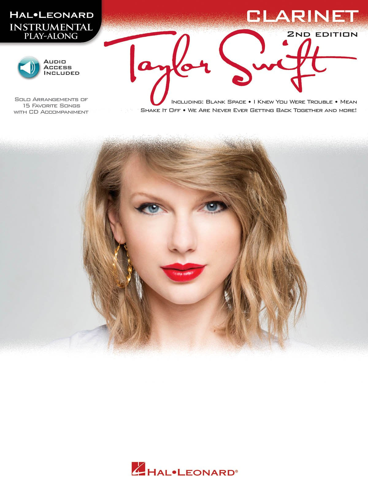 Taylor Swift  Clarinet Playalong Book/Online Audio (Instrumental Playalong)