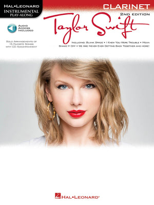 Taylor Swift  Clarinet Playalong Book/Online Audio (Instrumental Playalong)
