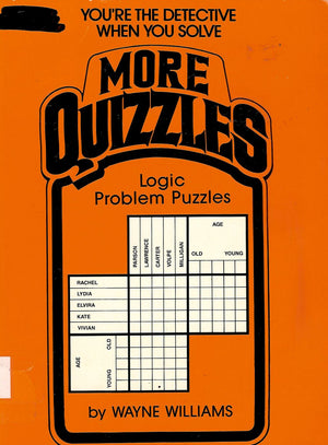 More Quizzles: Logic Problem Puzzles,Used