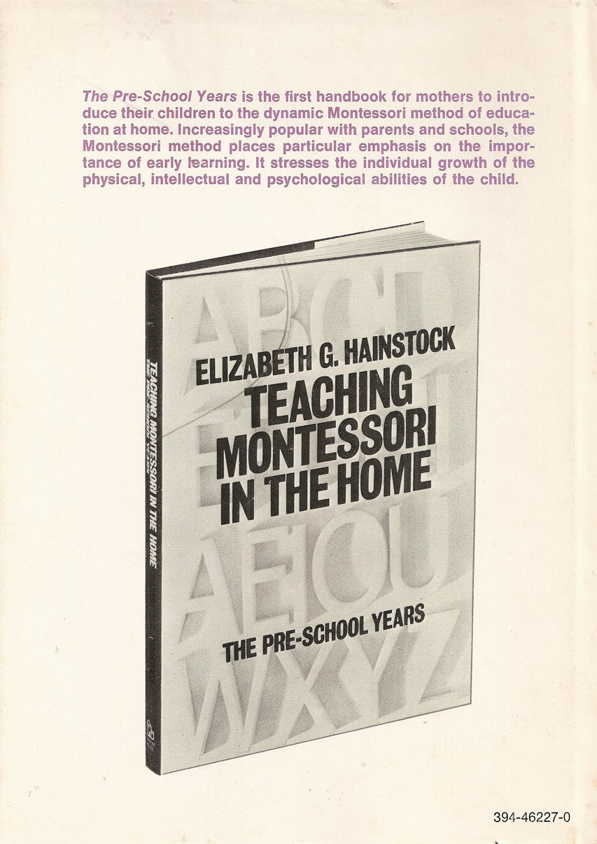 Teaching Montessori in the Home: The School Years,Used