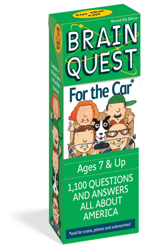 Brain Quest For The Car: 1100 Questions And Answers To Challenge The Mind. Teacherapproved! (Brain Quest Decks) (Brain Quest Sm