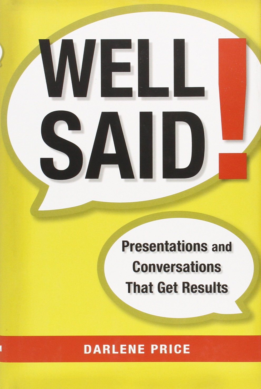 Well Said!: Presentations and Conversations That Get Results,Used
