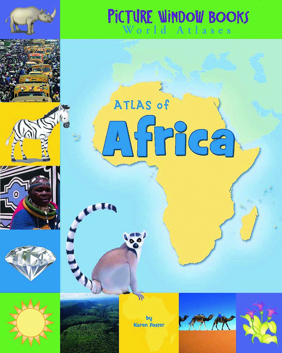 Atlas of Africa (Picture Window Books World Atlases),Used