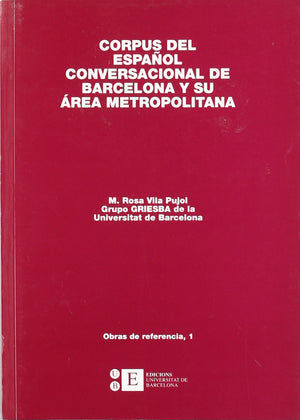 Corpus del espaol conversacional de Barcelona y su rea metropolitana (Biblioteca Universitria) (Spanish Edition),Used