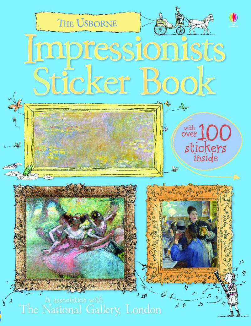 Impressionists Sticker Book,Used