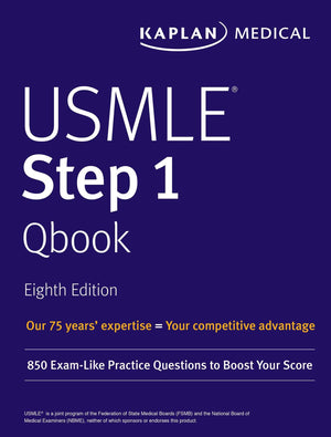 Usmle Step 1 Qbook: 850 Examlike Practice Questions To Boost Your Score (Usmle Prep)