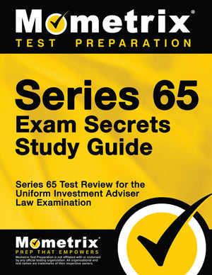 Series 65 Exam Secrets Study Guide: Series 65 Test Review for the Uniform Investment Adviser Law Examination,Used