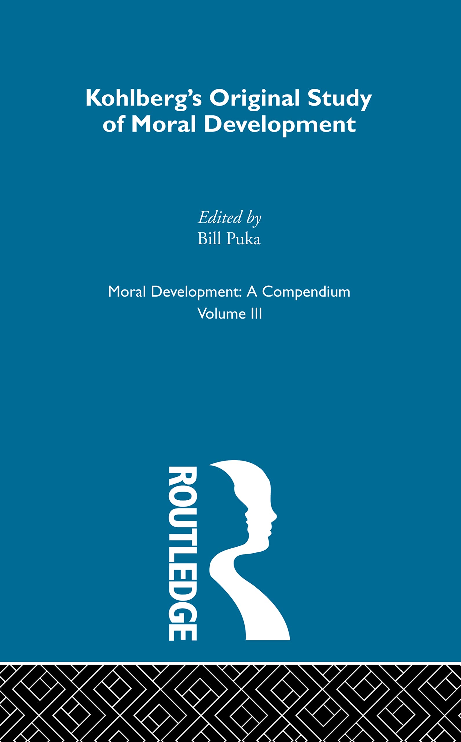 Kohlberg'S Orginal Study Of Moral Development (Moral Development: A Compendium),Used