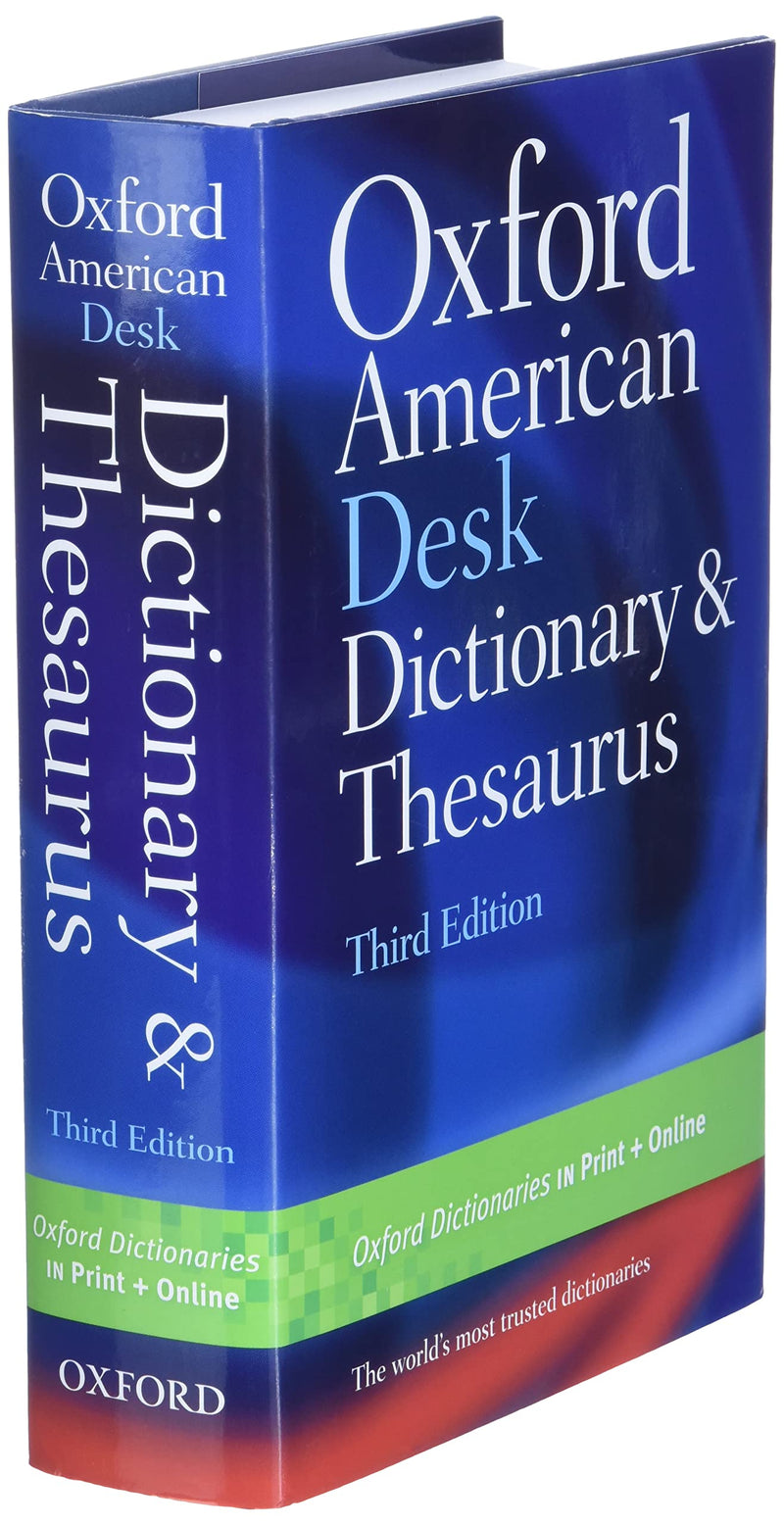 Oxford American Desk Dictionary & Thesaurus,Used