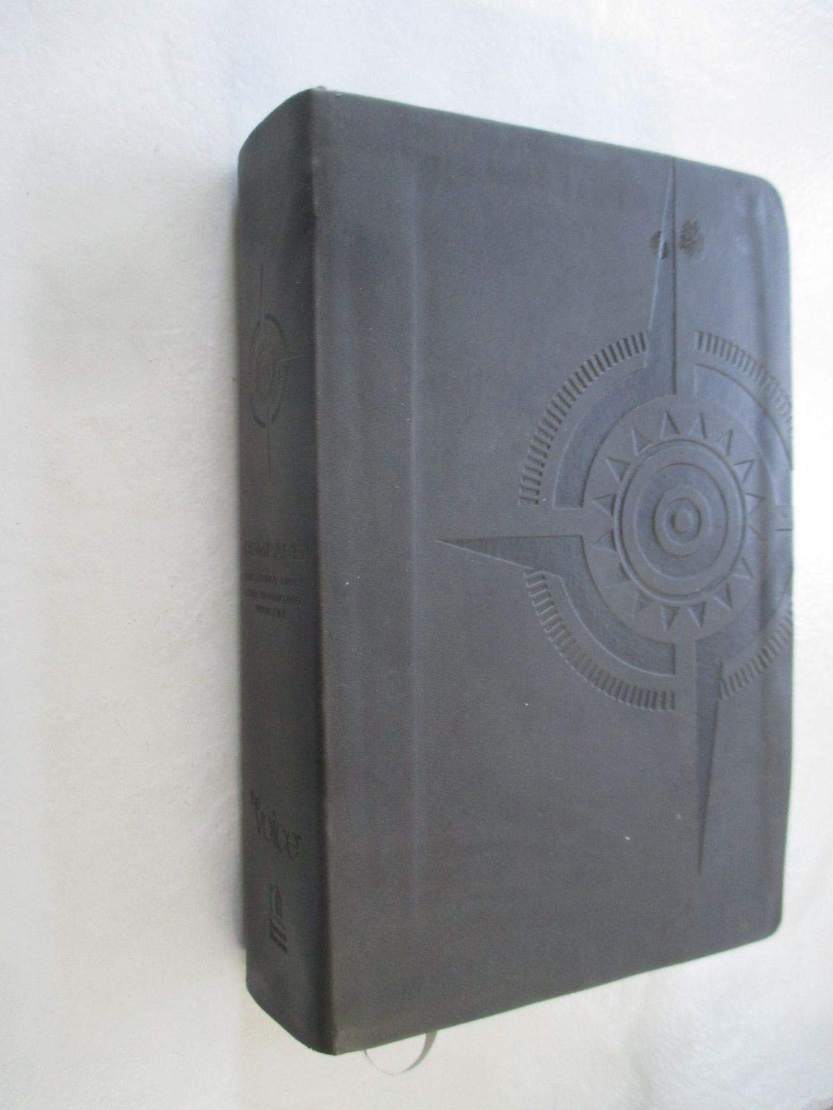 The Voice, Compass Study Bible, Leathersoft, Gray: The Study Bible for Navigating Your Life,Used