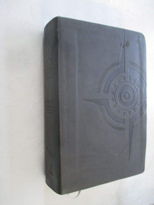 The Voice, Compass Study Bible, Leathersoft, Gray: The Study Bible for Navigating Your Life,Used