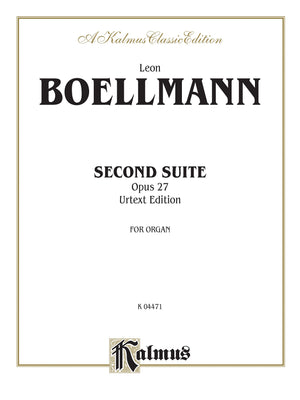Second Suite, Op. 27 (Urtext): Sheet (Kalmus Edition),Used
