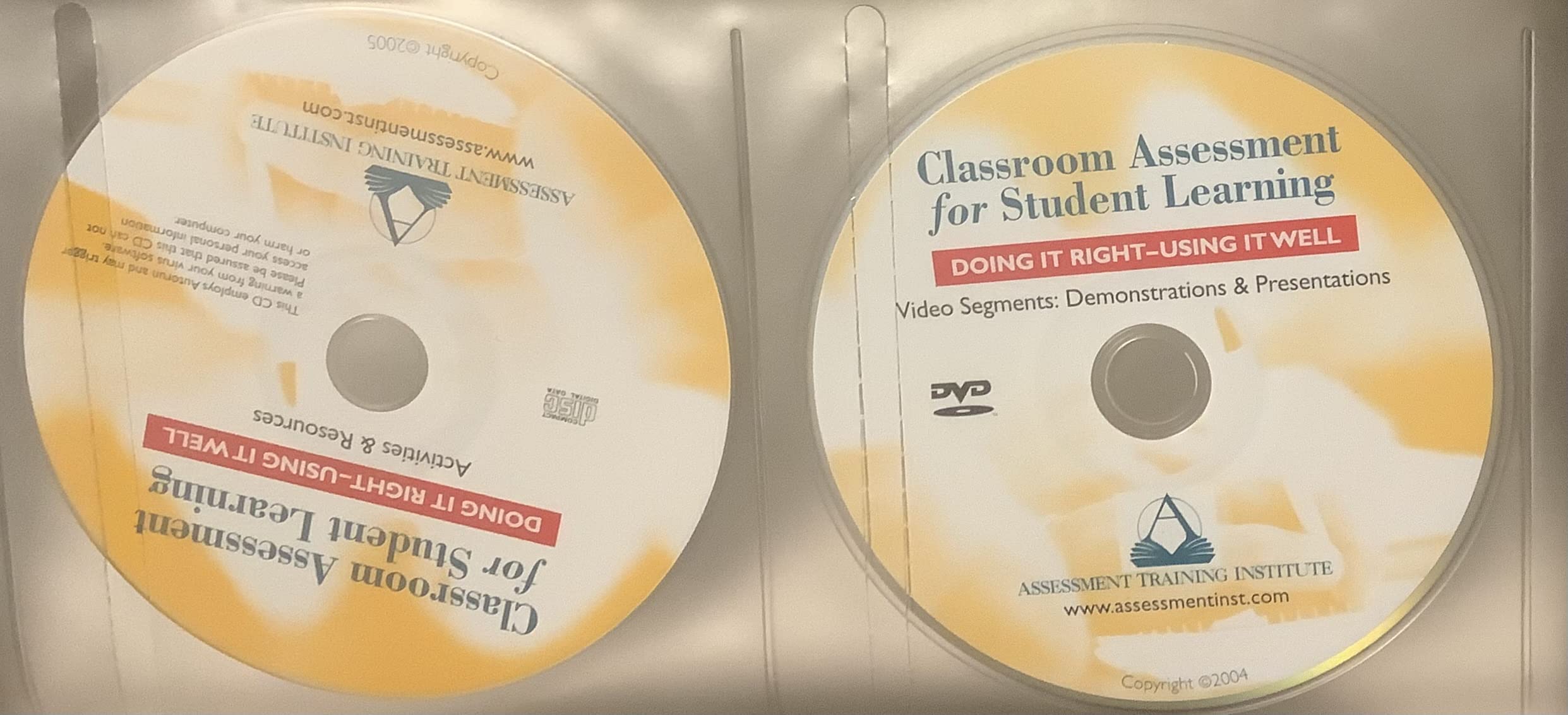 Classroom Assessment For Student Learning: Doing It Right  Using It Well,Used