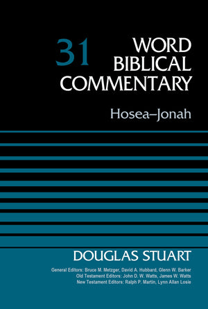 HoseaJonah, Volume 31 (Word Biblical Commentary),Used