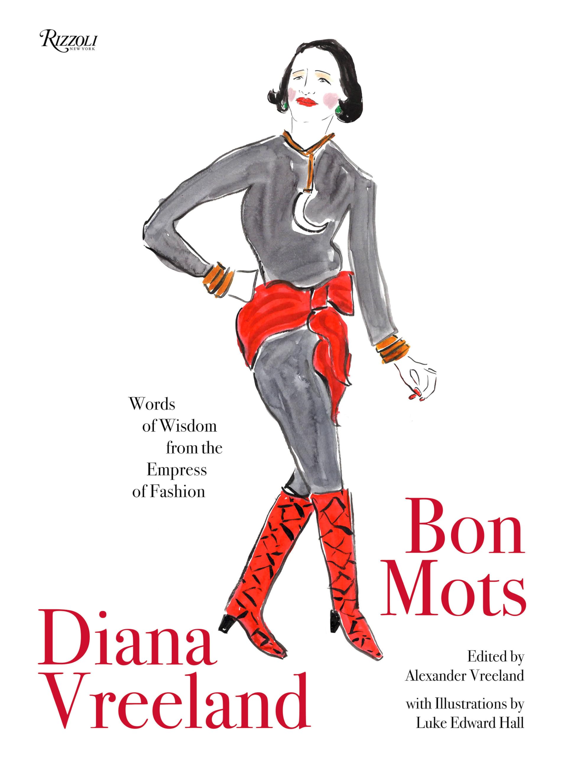 Diana Vreeland: Bon Mots: Words of Wisdom From the Empress of Fashion,Used