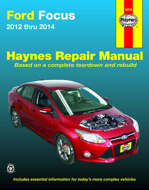 Ford Focus (1214) Haynes Repair Manual (Does not include information specific to Focus Electric models. Includes thorough vehic,Used