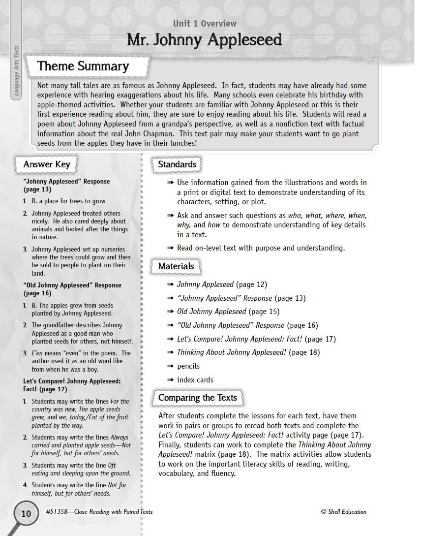 Close Reading with Paired Texts Level 2,Used