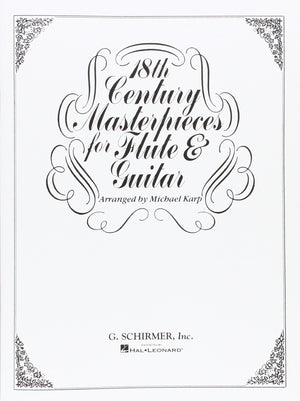 18th Century Masterpieces for Flute & Guitar,New