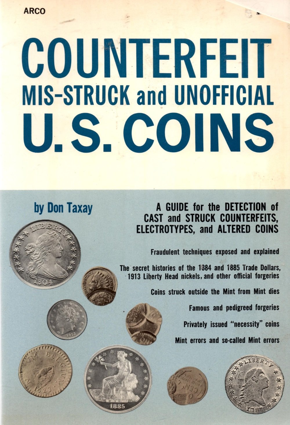Counterfeit MisStruck, Unofficial U. S. Coins,Used