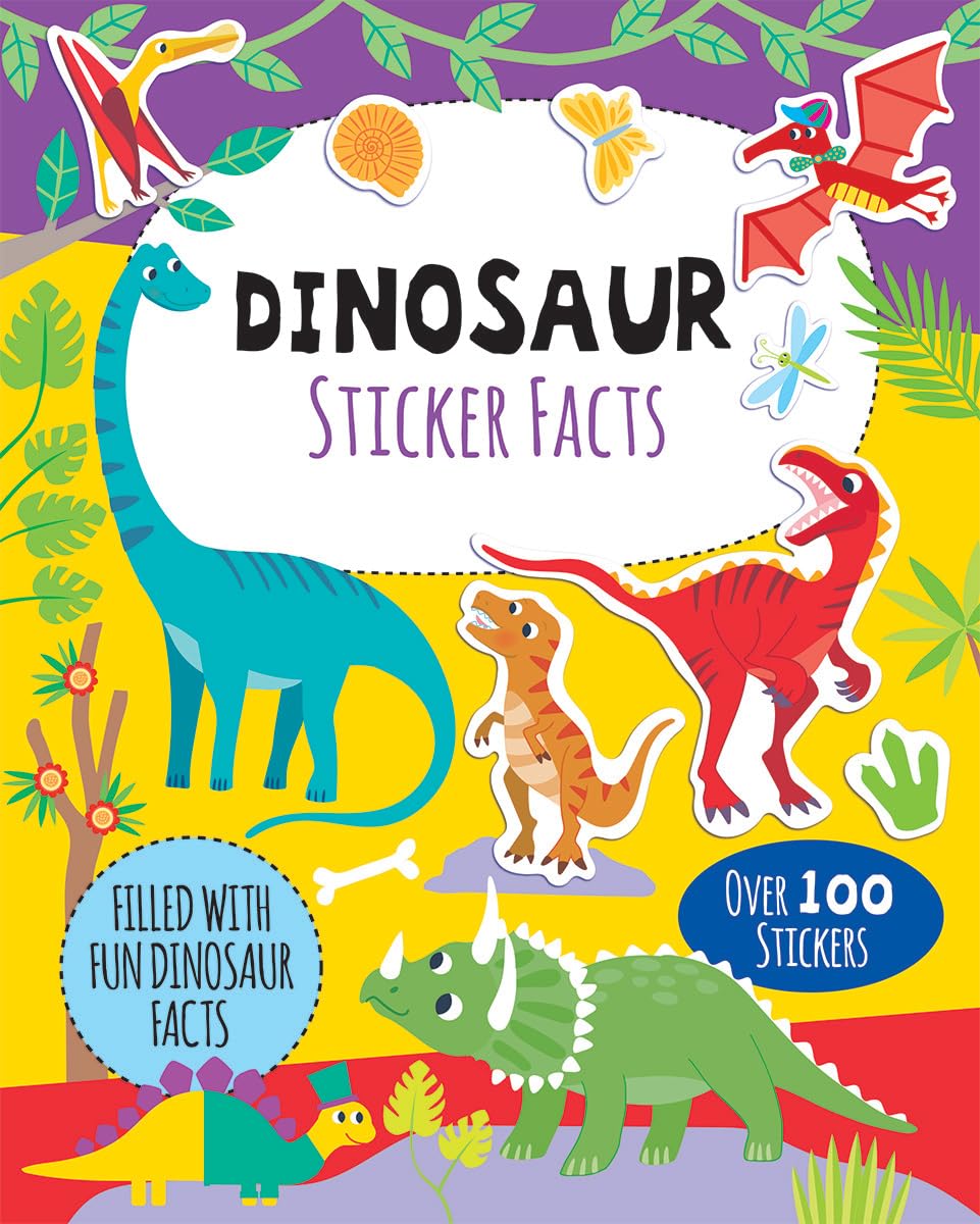 Dinosaur, Sticker Facts,Used