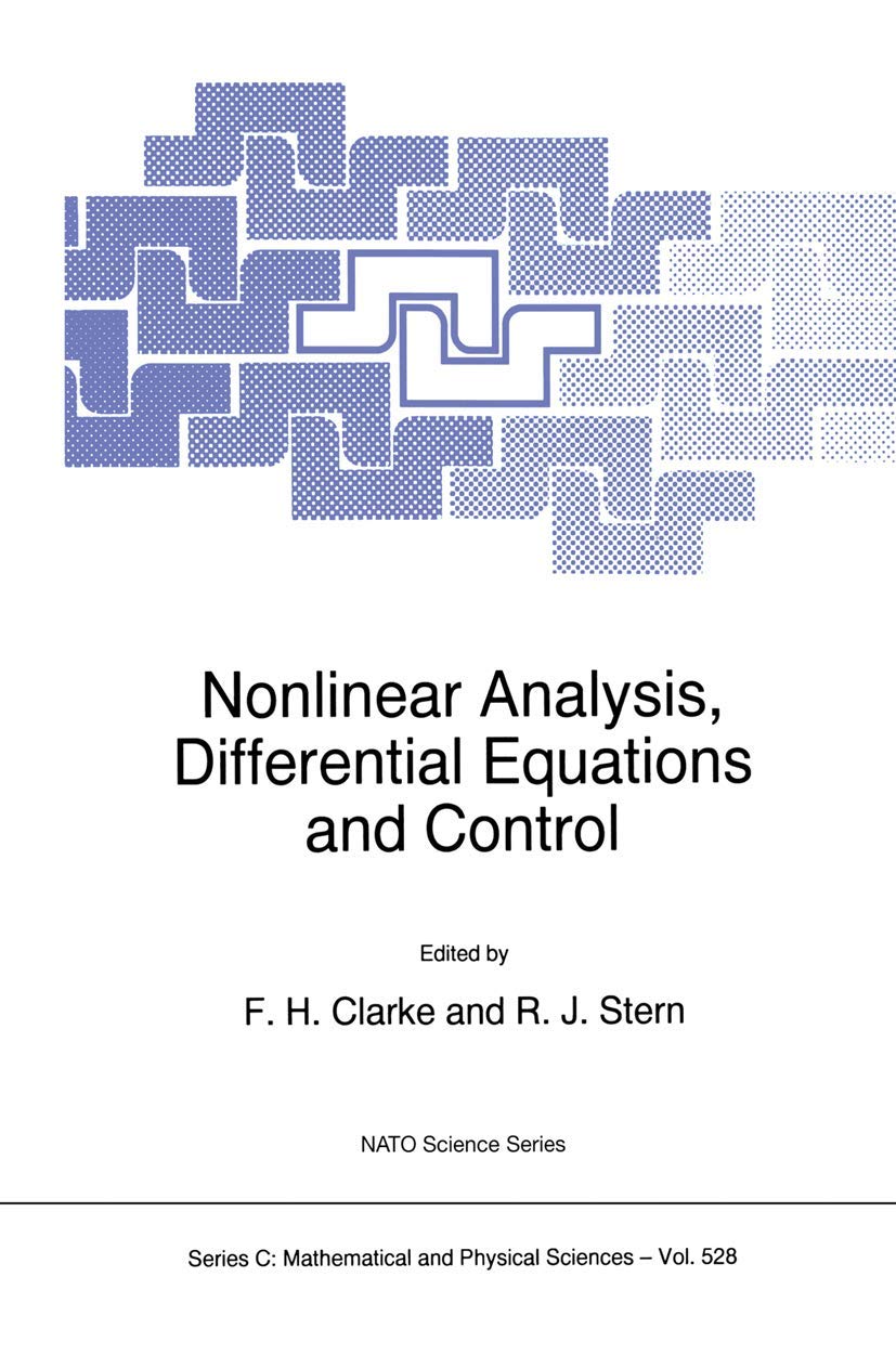 Nonlinear Analysis, Differential Equations and Control (Nato Science Series C:, 528),Used