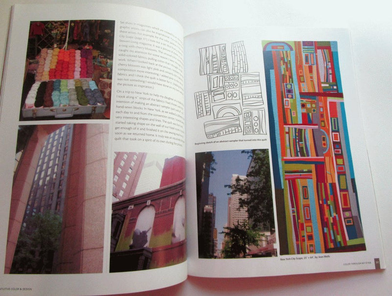 Intuitive Color & Design: Adventures in Art Quilting,New