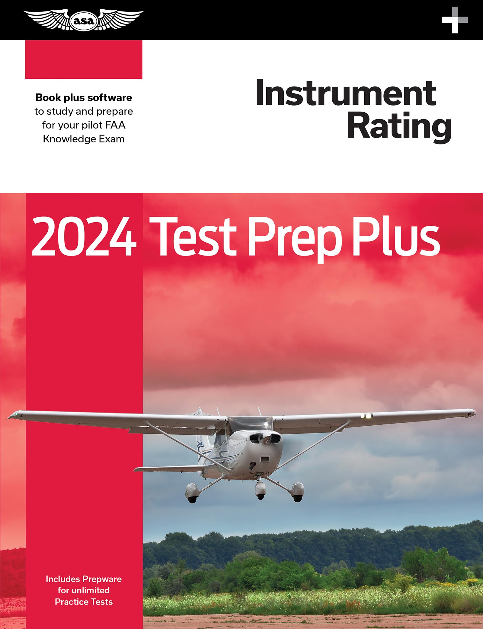 2024 Instrument Rating Test Prep Plus: Paperback Plus Software To Study And Prepare For Your Pilot Faa Knowledge Exam (Asa Test ,Used