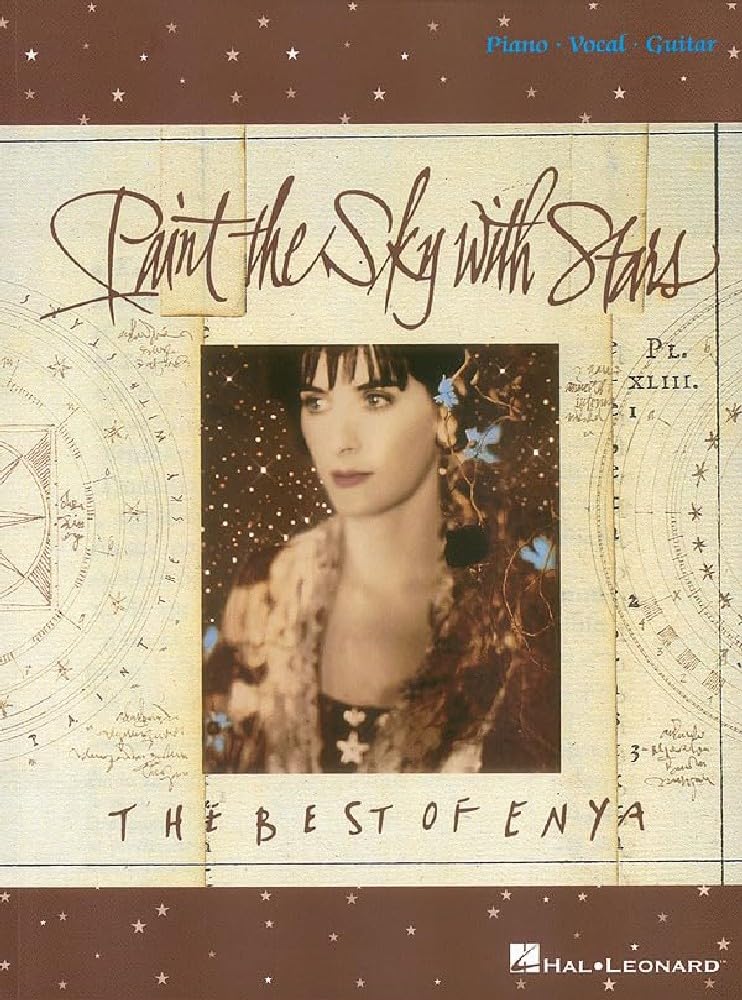 Enya  Paint the Sky with Stars Piano, Vocal and Guitar Chords,Used