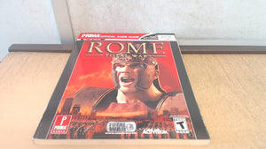 Rome: Total War (Prima Official Game Guide),Used