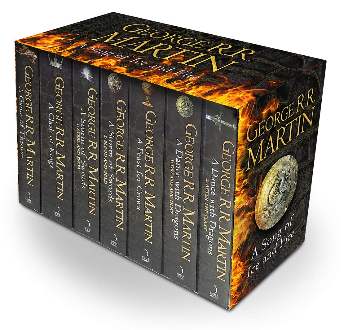 A Song of Ice and Fire (7 Volumes), Book Cover May Vary,Used
