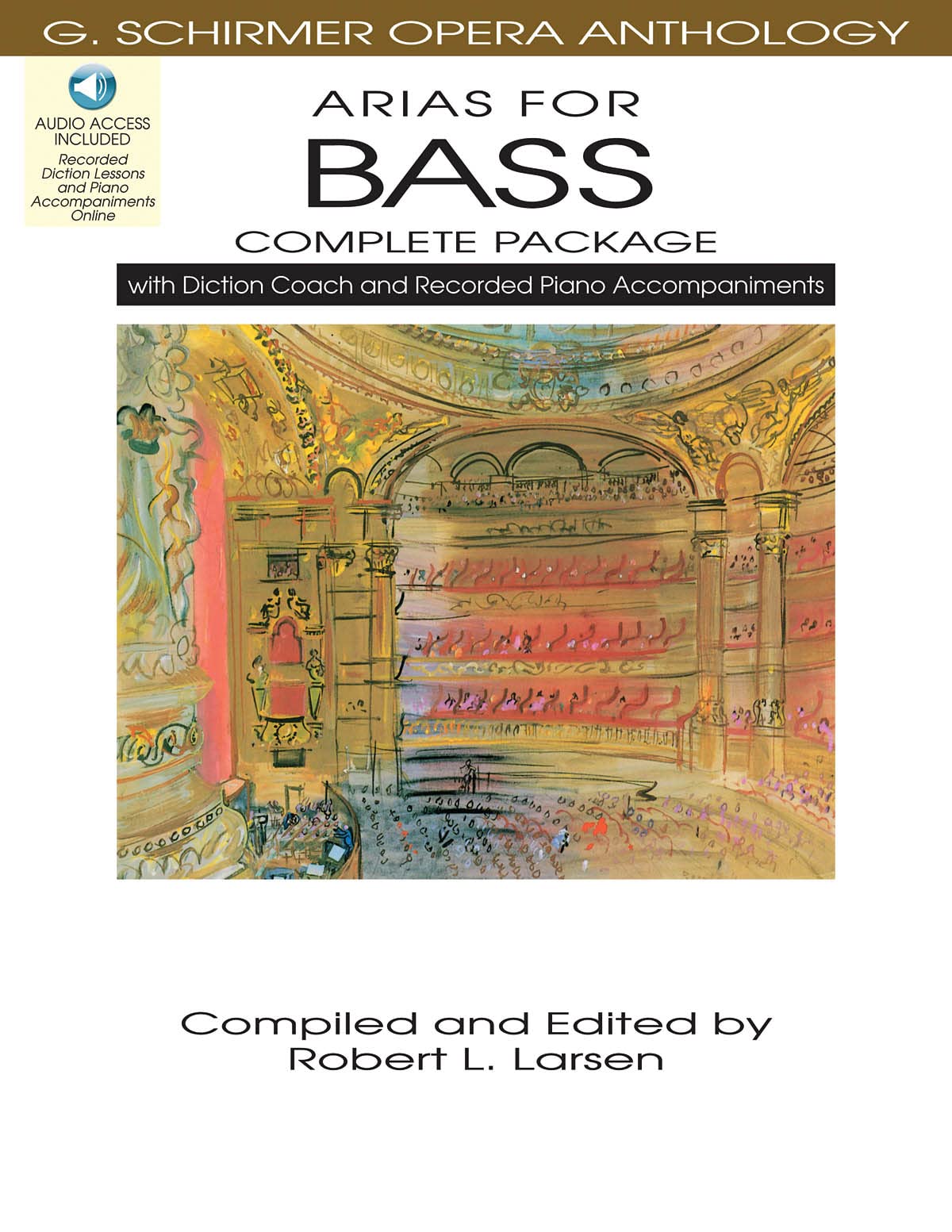 Arias For Bass  Complete Package: With Diction Coach And Accompaniment Audio Online (G. Schirmer Opera Anthology),Used