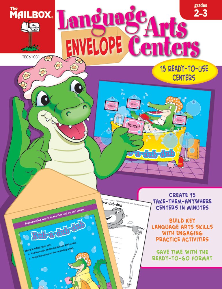 Envelope Centers Language Arts (Grs. 23),Used