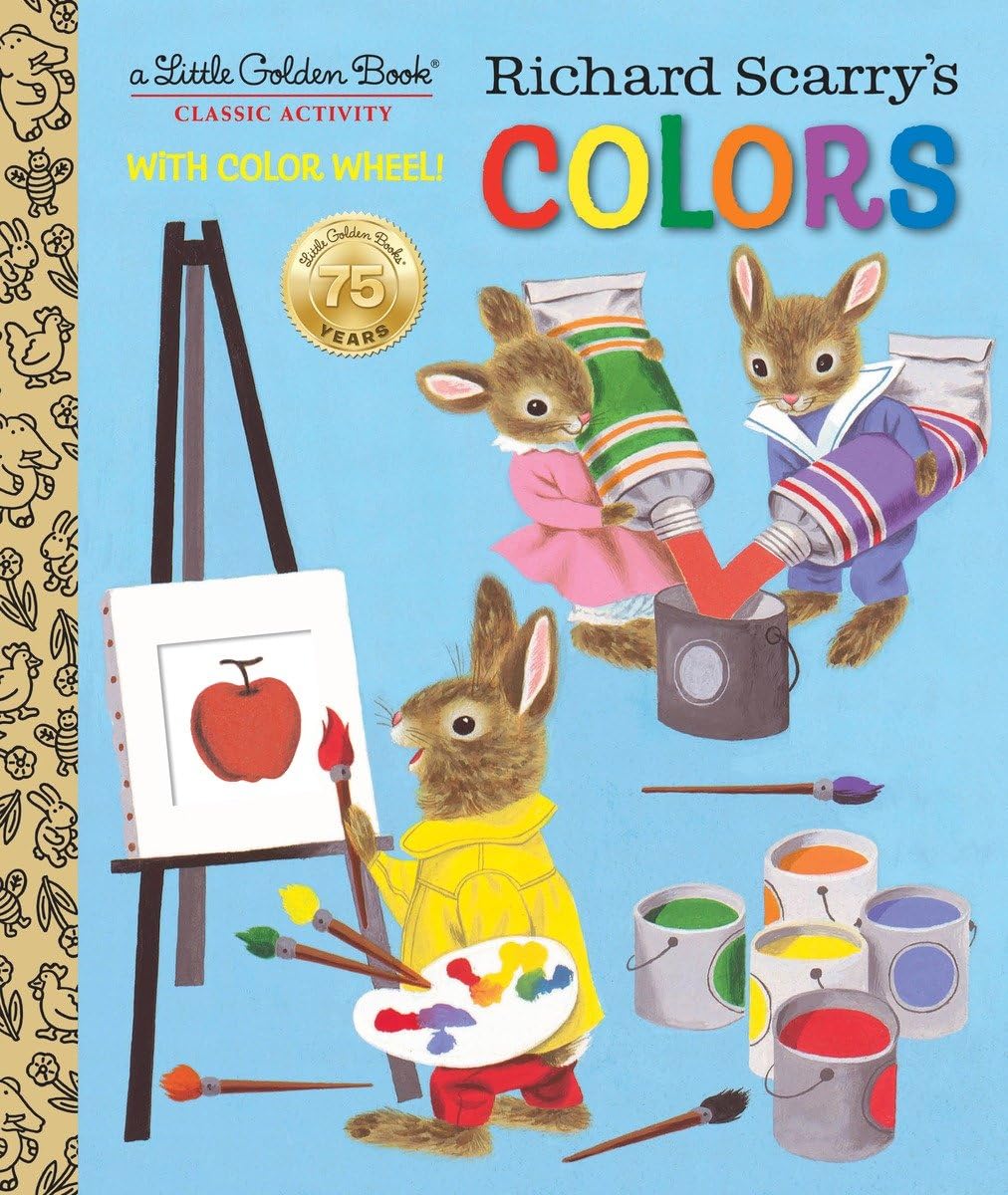 Richard Scarry's Colors (Little Golden Book),Used