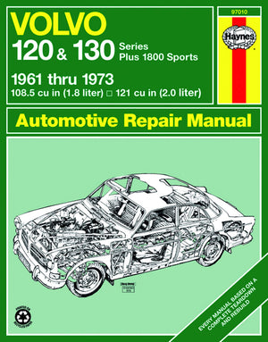 Volvo 120 & 130 Series & 1800 (6173) Haynes Repair Manual (Haynes Repair Manuals),Used