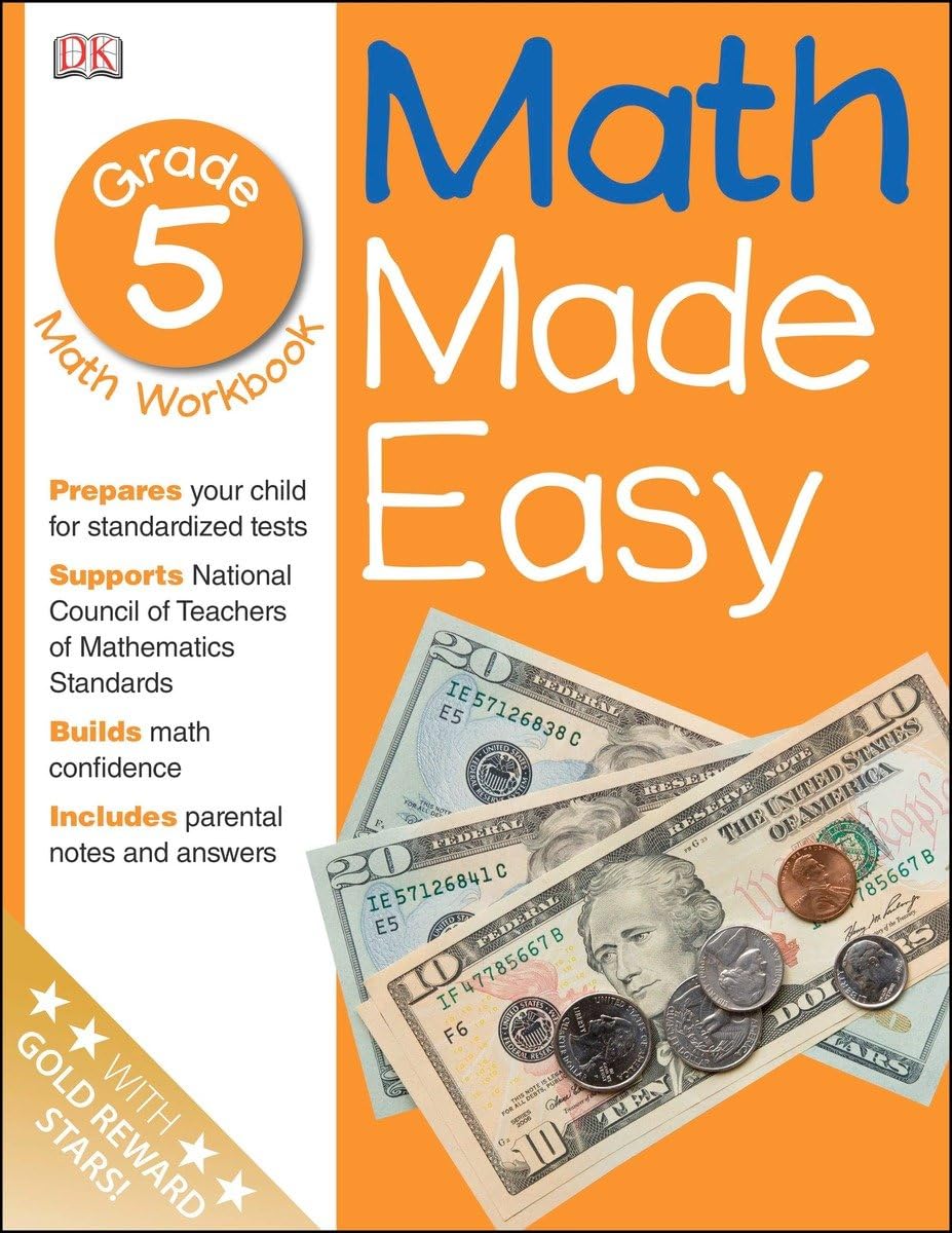 Math Made Easy: Fifth Grade Workbook,Used