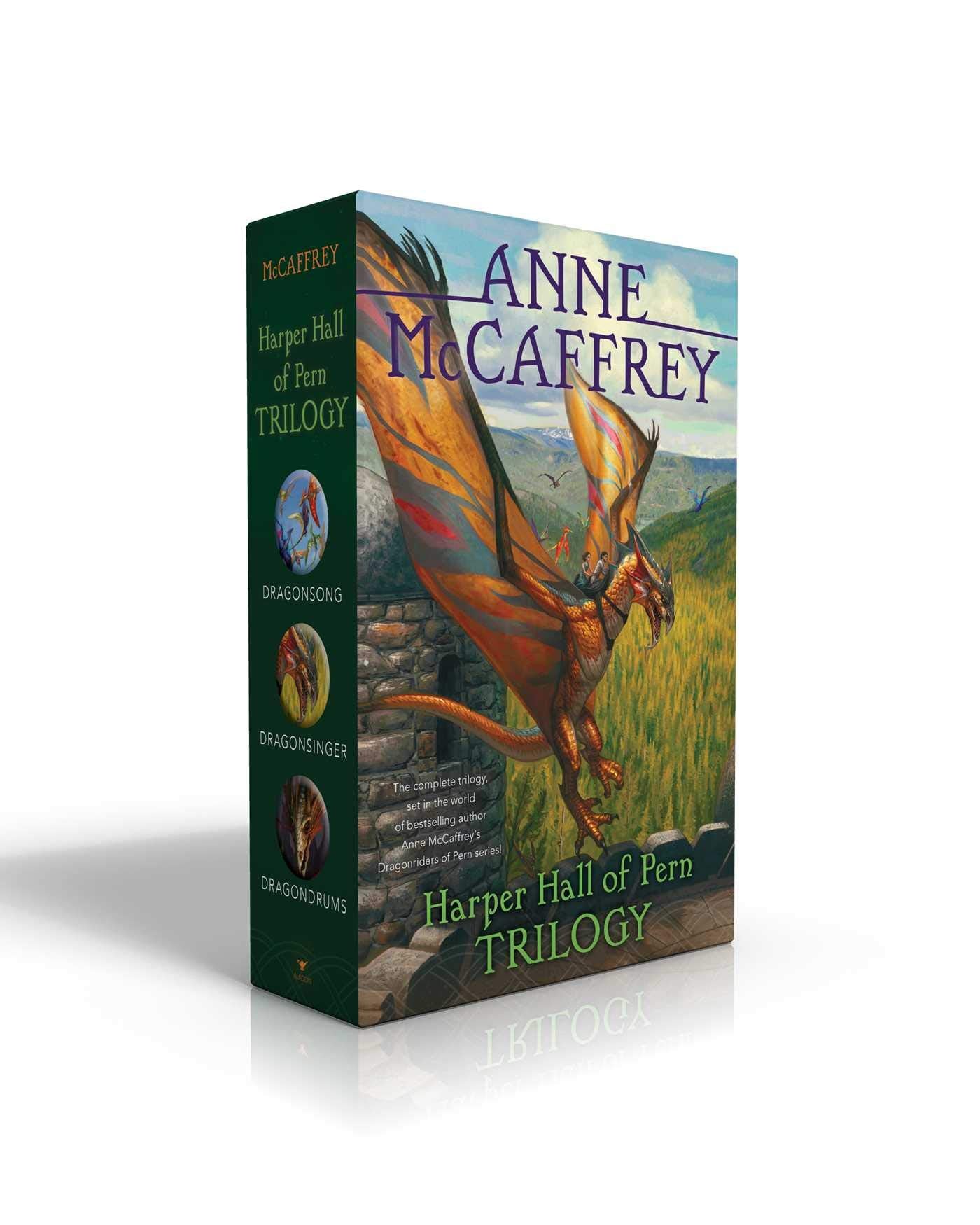 Harper Hall of Pern Trilogy (Boxed Set): Dragonsong; Dragonsinger; Dragondrums,New