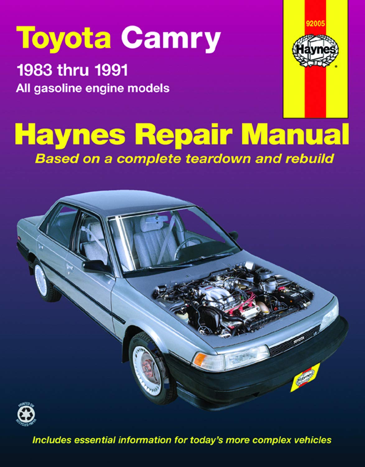 Toyota Camry '83'91 (Haynes Repair Manuals)