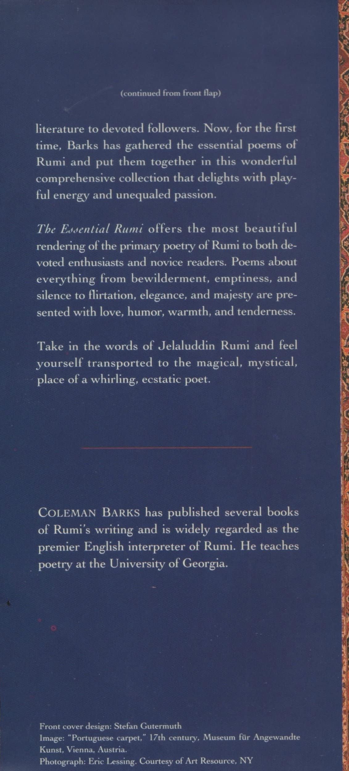 The Essential Rumi,New