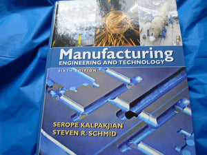 Manufacturing Engineering and Technology,Used