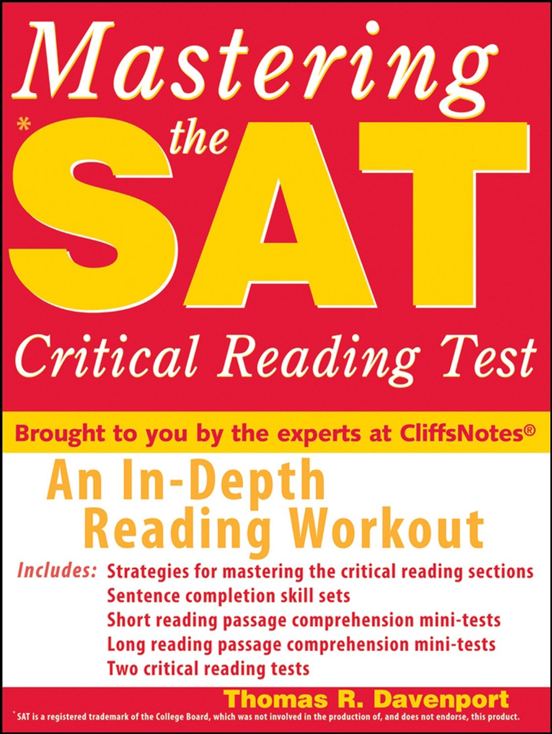 Mastering the SAT Critical Reading Test,Used