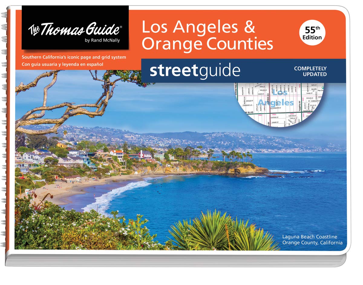 Thomas Guide: Los Angeles and Orange Counties Street Guide 55th Edition,New