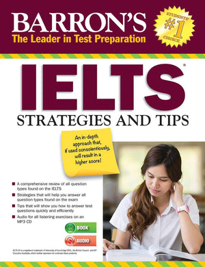 IELTS Strategies and Tips with MP3 CD (Barron's Test Prep),New