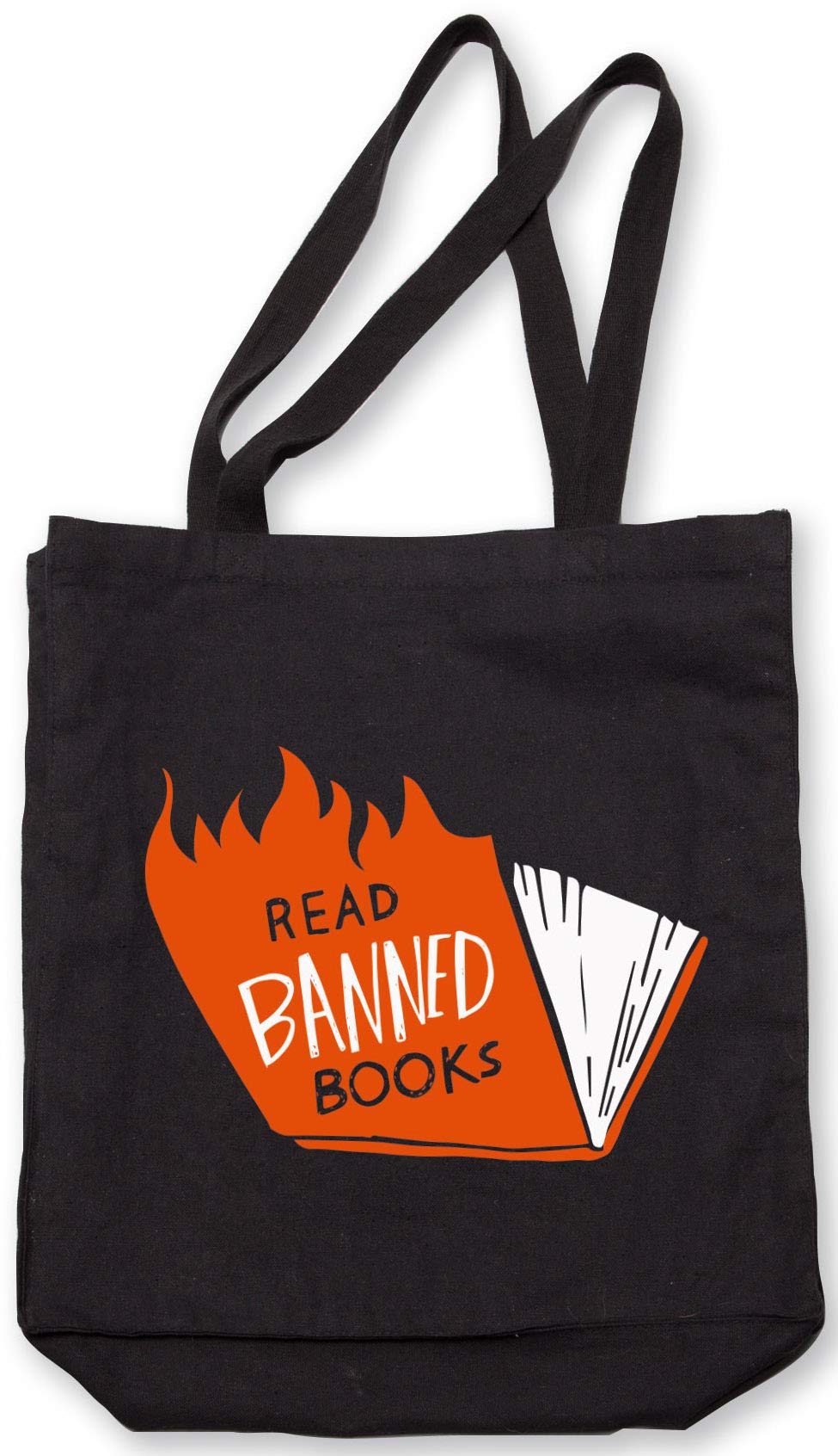 Banned Books (flames) Tote (LoveLit),Used