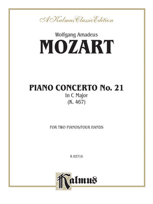 Piano Concerto No. 21 in C, K. 467 (Kalmus Edition),Used